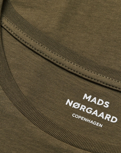 Mads Nørgaard - Fine Jersey Teasy T-shirt - Tarmac